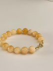 Nephrite bracelet (approx. 10 mm) with Toho beads and a stainless steel spring ring clasp, handmade – photo 2