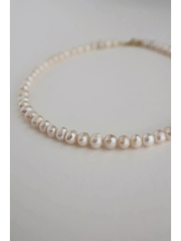 Naszyjnik z pereł unisex | 100% handmade | Upiększaj