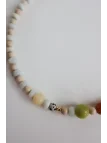 Pastelowy naszyjnik Awenturyn i Kamień Rzeczny | Upiększaj