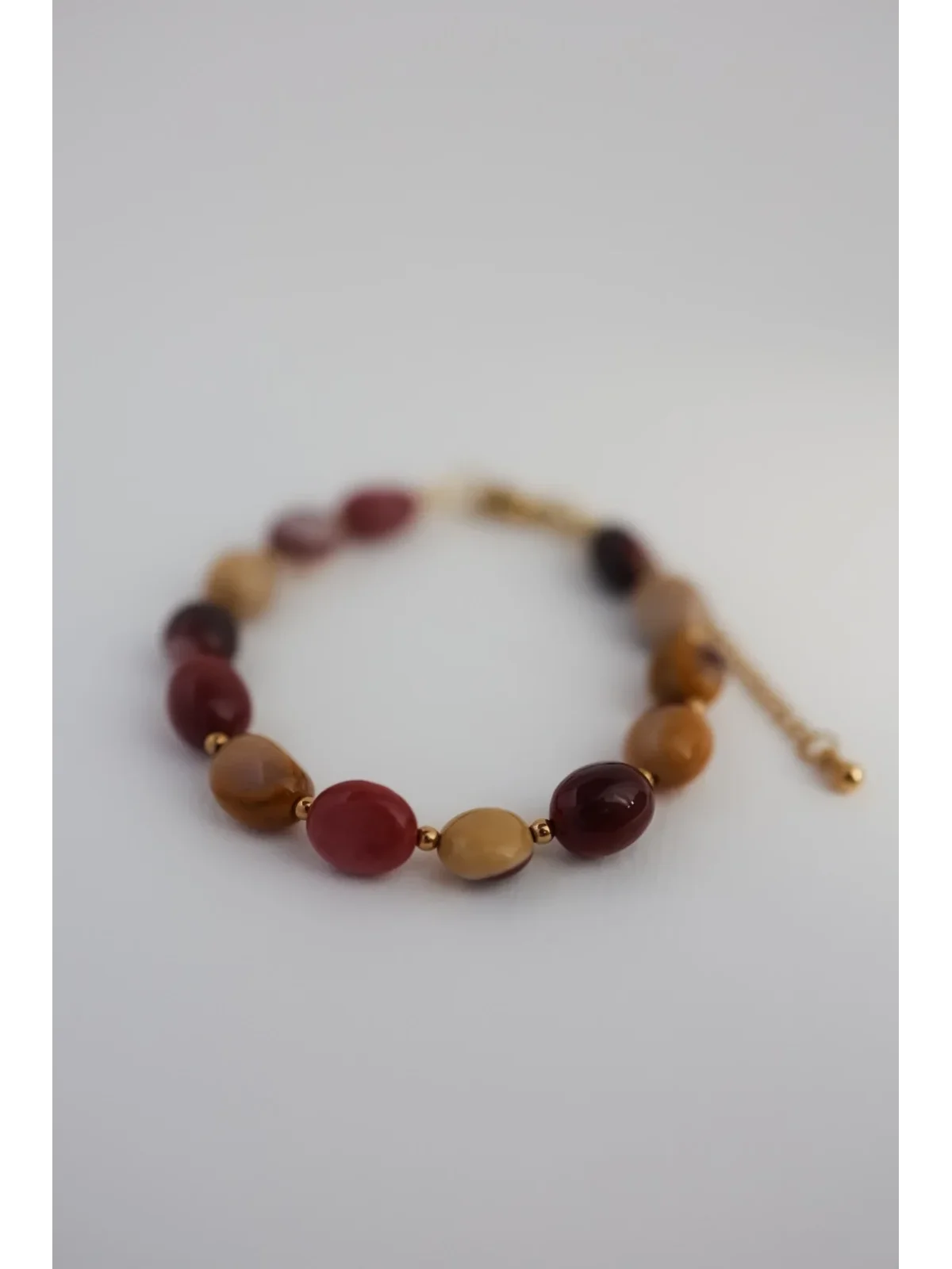 Jesienna bransoletka z mokaitu | Upiększaj