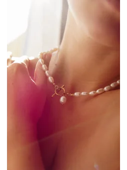 Naszyjnik z pereł naturalnych | Kobiecość | Upiększaj