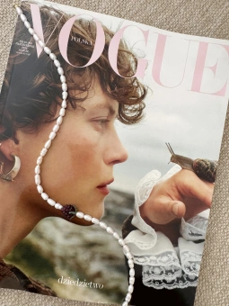 Naszyjnik perły naturalne z owocem| Lato | Upiększaj