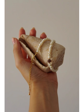 Naszyjnik z pereł naturalnych | Ukojenie | Upiększaj