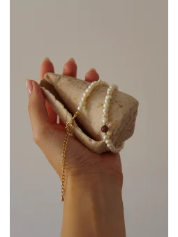 Naszyjnik z pereł naturalnych | Ukojenie | Upiększaj