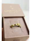 Pierścionek Golden Matcha - Jaspis i Hematyt | Upiększaj