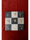 Asy w rękawie Hoop Earrings with Interchangeable Charms | Upiększaj