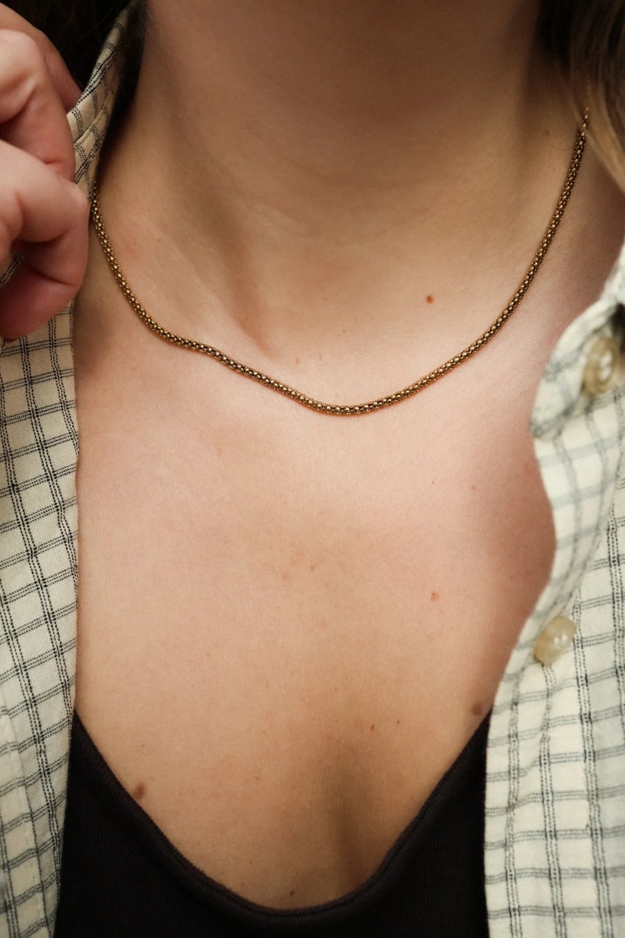 Złota Reguła Necklace – Stainless Steel Chain | Upiększaj