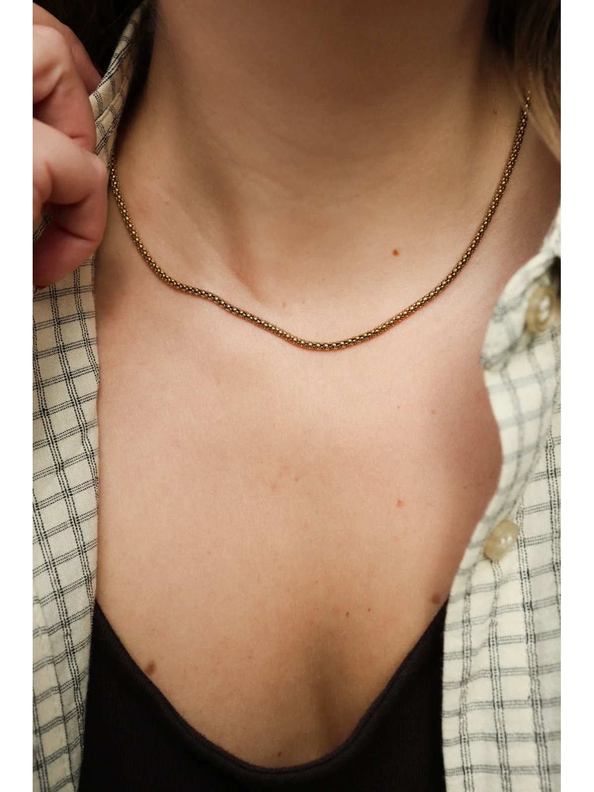 Złota Reguła Necklace – Stainless Steel Chain | Upiększaj