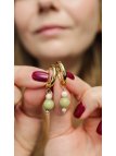 Asy w rękawie Hoop Earrings with Interchangeable Charms | Upiększaj