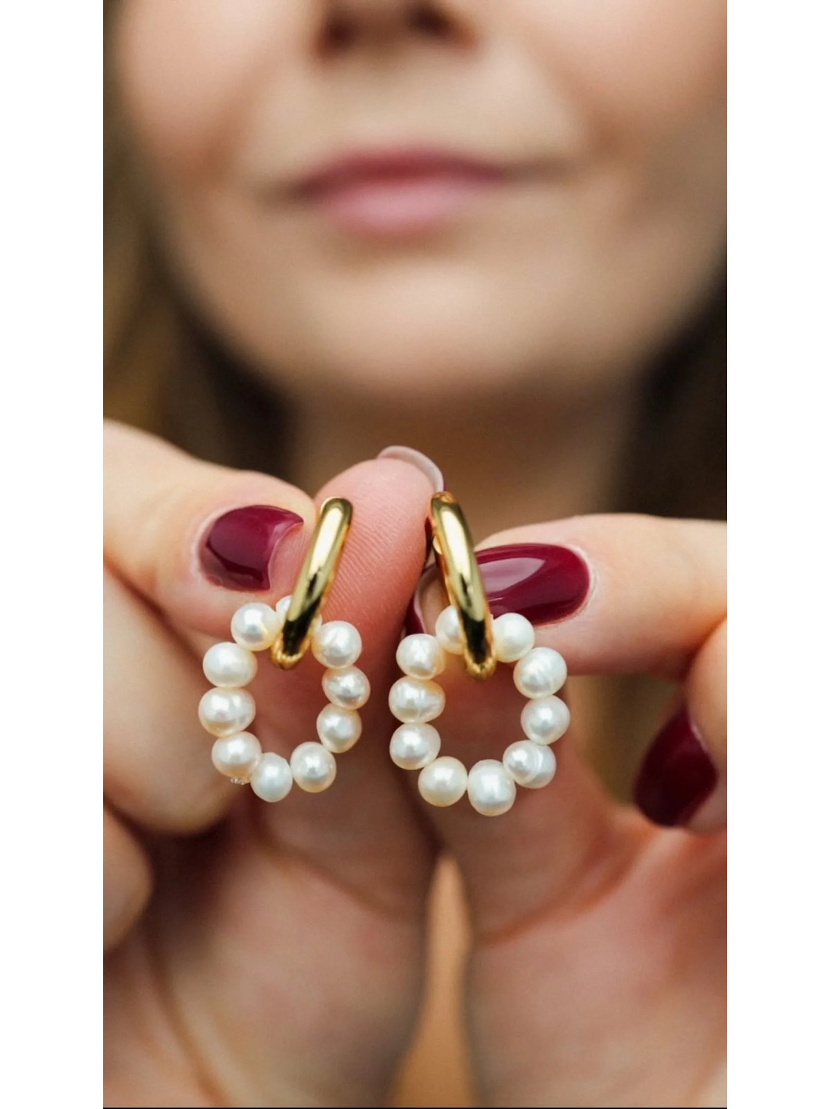 Oorbellen Asy w rękawie – ringen met wisselbare charms | Upiększaj