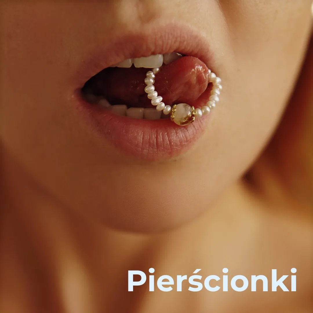 Pierścionki z kamieni naturalnych i pereł